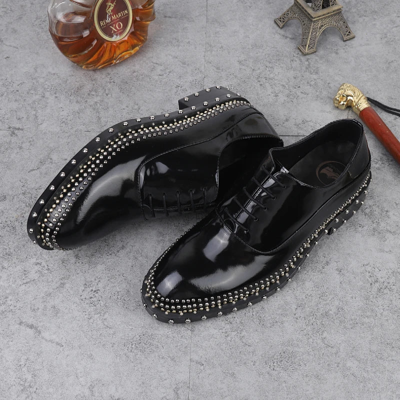 Silver Stud Oxford | Loafer King