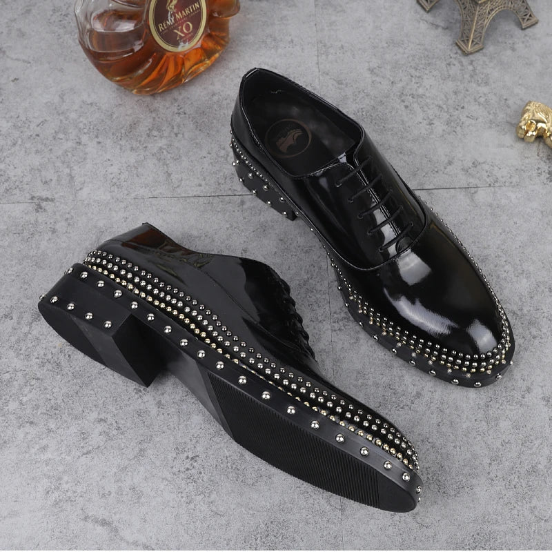 Silver Stud Oxford | Loafer King