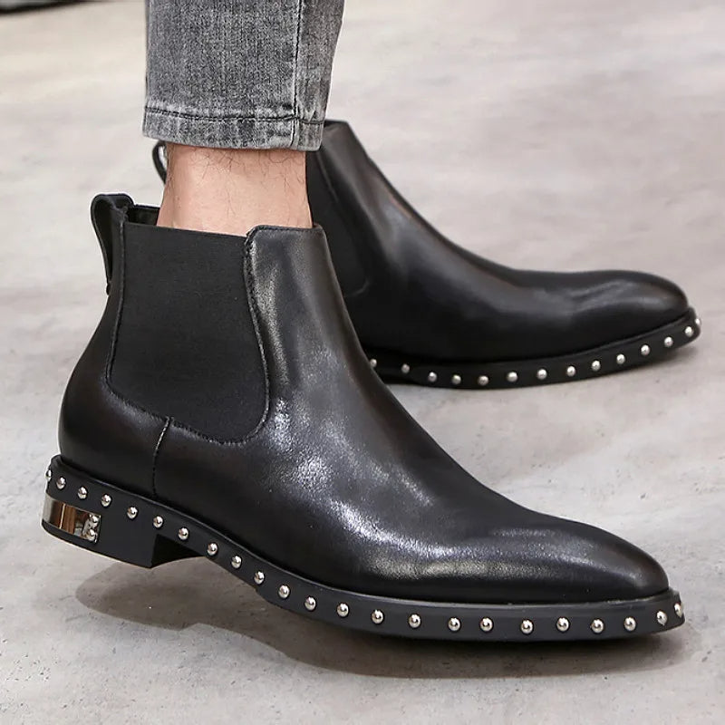 Studded Chelsea Boot | Loafer King