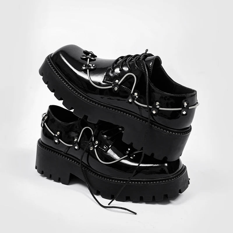 Retro Laced Platform Shoe