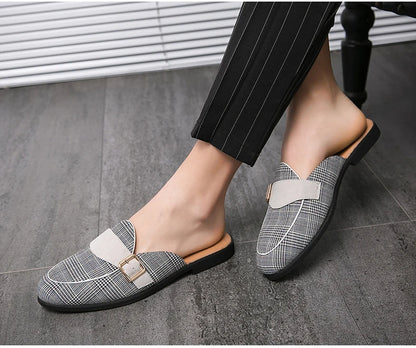 Scotch Canvas Mule Loafer