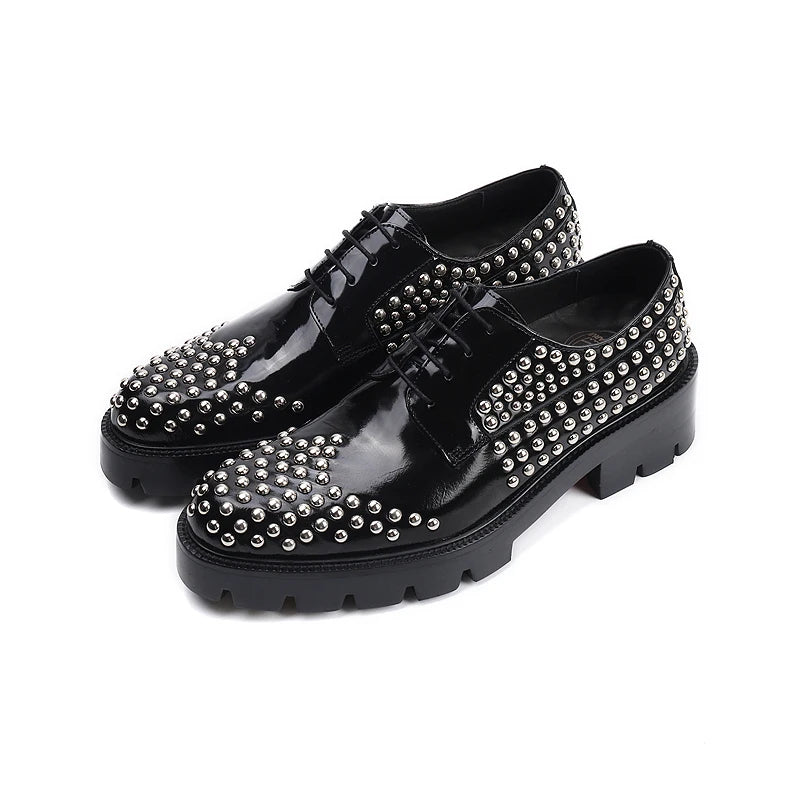 Studded Combat Derby | Loafer King