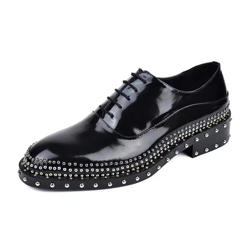 Silver Stud Oxford | Loafer King