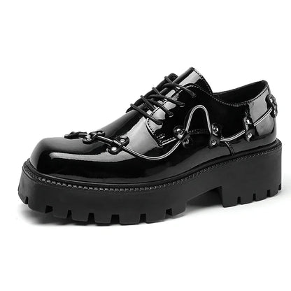 Retro Laced Platform Shoe