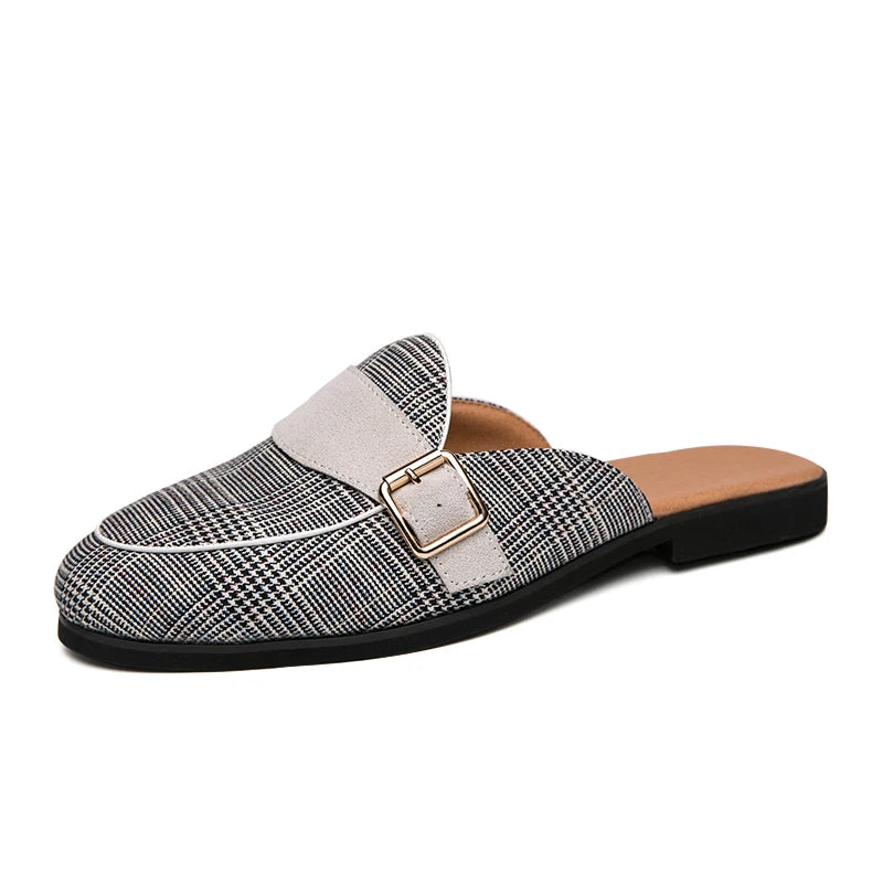 Scotch Canvas Mule Loafer