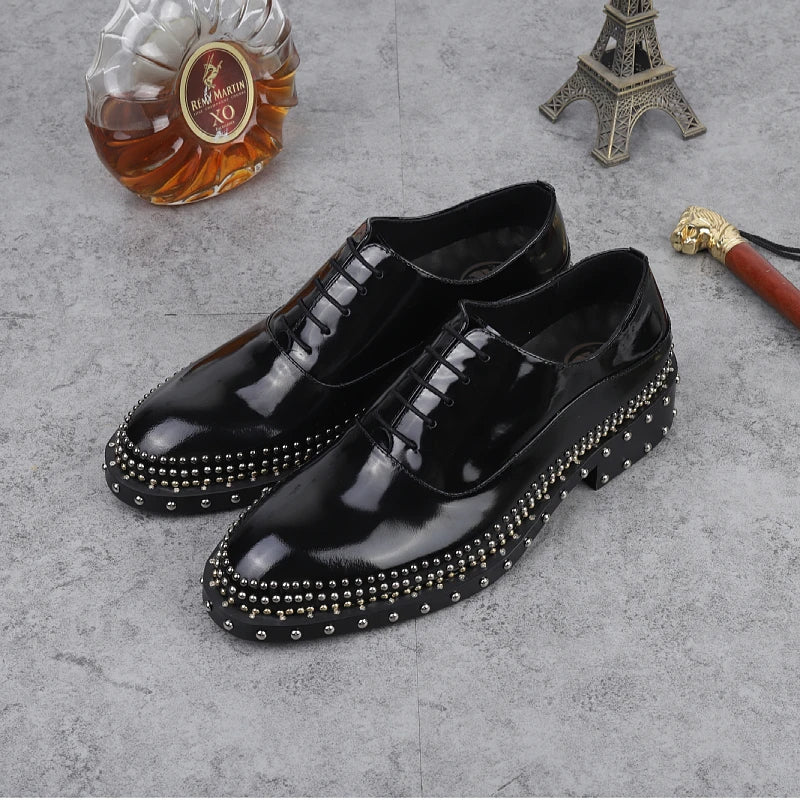 Silver Stud Oxford | Loafer King