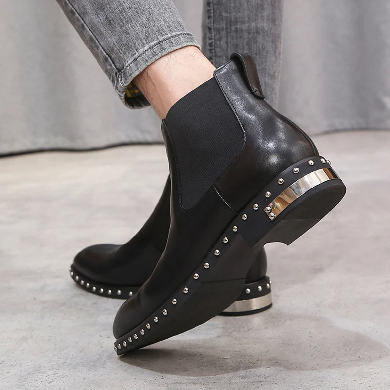 Studded Chelsea Boot | Loafer King