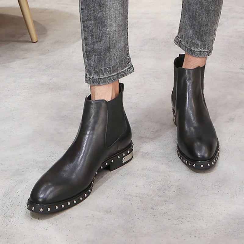 Studded Chelsea Boot | Loafer King