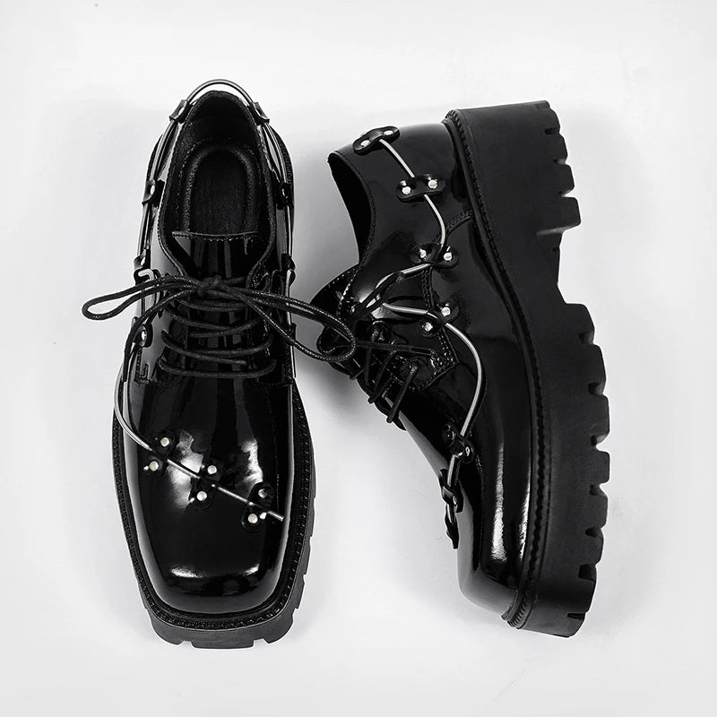 Retro Laced Platform Shoe