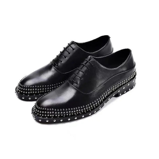 Silver Stud Oxford | Loafer King