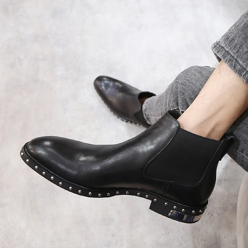Studded Chelsea Boot | Loafer King